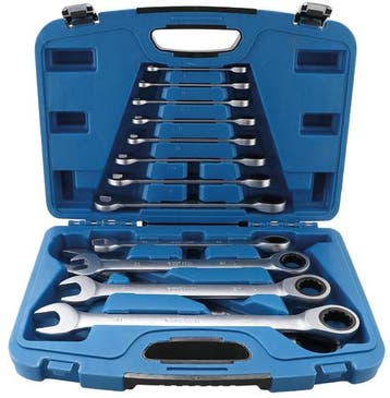 Bgs Technic Ratel ringsteeksleutelset 8 - 32 mm 13-dlg, Verzenden, Nieuw