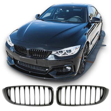 Sportieve Grille geschikt voor BMW 4-Serie F32, F33, F36 en, Auto diversen, Auto-accessoires, Verzenden, Nieuw