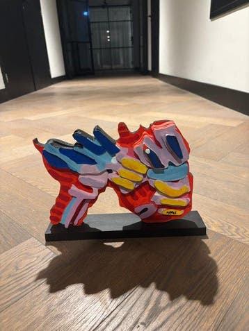 Karel Appel (1921-2006) - Sculpture, See Me Running Again -