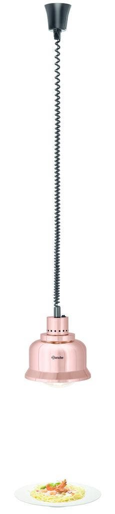 Warmtelamp | Koper | Hoogglans | 1 Infrarood Incandescent |, Verzenden, Nieuw in verpakking