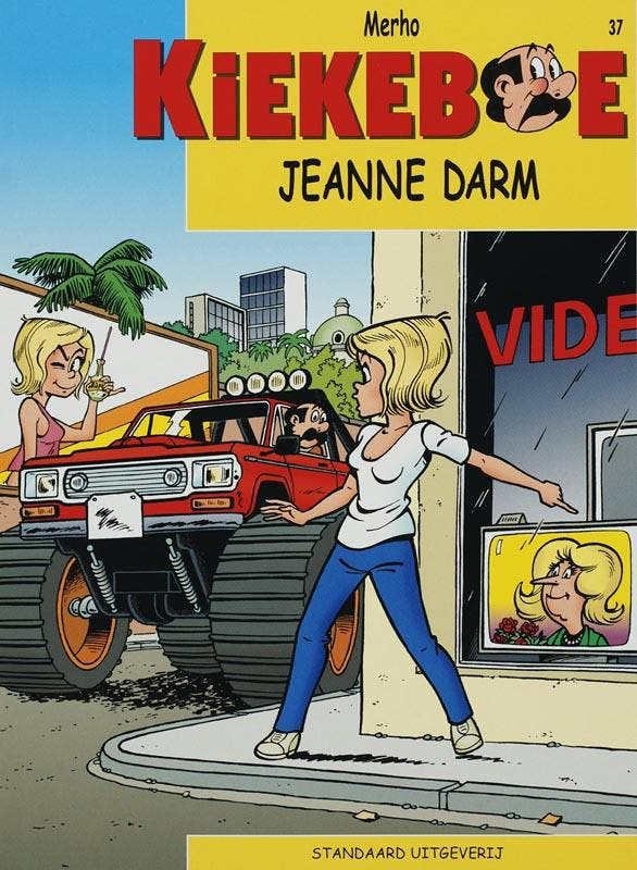 Jeanne Darm / Kiekeboe / 37 9789002212741 Merho, Boeken, Stripverhalen, Gelezen, Verzenden