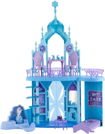 Frozen IJskasteel 75cm | 34% Retour Deal | Snel weg!, Verzenden, Zo goed als nieuw, Poppenhuis