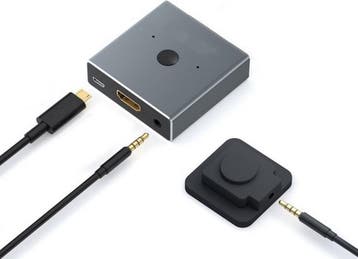 DrPhone HS8 HDMI 2.0 Ultra HD 4K@30Hz Switch met, Verzenden