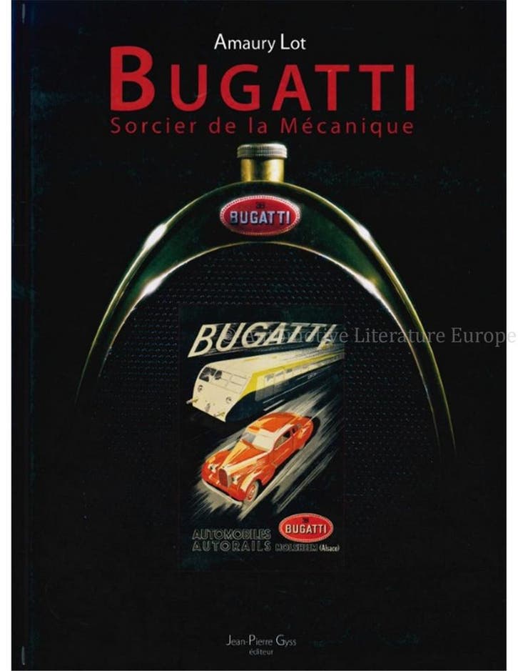 BUGATTI, SORCIER DE LA MÉCANIQUE, Boeken, Auto's | Boeken, Ophalen of Verzenden