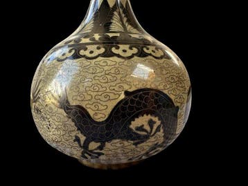 Balustervaas - Koper - China - Qing Dynastie (1644-1911)