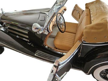 Bauer 1:12 - Cabriolet miniature - Mercedes 500K Roadster