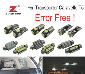 KIT 20 AMPOULES LED INTÉRIEUR ACCESSOIRES POUR VOLKSWAGEN VW, Verzenden