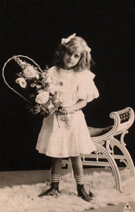 Fantasie - Wenskaarten - Vrouw - kind - koppel -, Verzamelen, Postkaarten | Buitenland