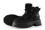 Buffalo Veterboots in maat 40 Zwart, Kleding | Dames, Schoenen, Verzenden, Zwart, Overige typen, Zo goed als nieuw