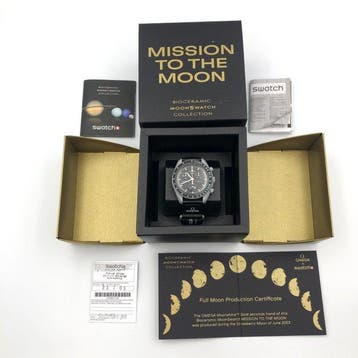 Omega x Swatch - MoonSwatch - Mission to the Moon - Sans, Bijoux, Sacs & Beauté