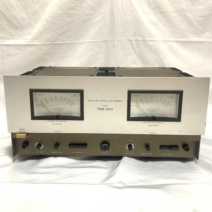Denon - POA-1001 Solid state geïntegreerde versterker, TV, Hi-fi & Vidéo, Radios