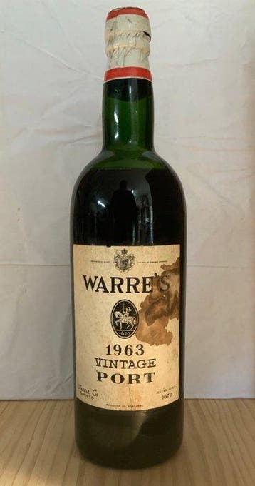 1963 Warre‘s - Vintage Port - Embouteillé en 1982 - Porto -, Nieuw