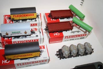 Fleischmann H0 - 1305/1495 - Treinset (10) - Stoomlocomotief, Nieuw