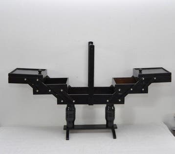 Naaidoos - Hout - Houten opvouwbare naaidoos