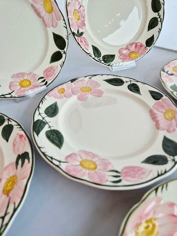 Villeroy & Boch - Bord (6) - Wild-Rose, Wildrose - Porselein