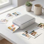 Silvergear mini fotoprinter - Type: 5242 | Bluetooth 5.0 |, Computers en Software, Printers, Verzenden, Nieuw, Silvergear