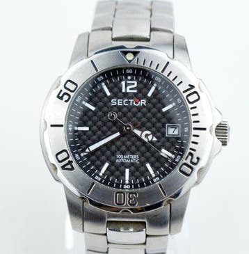 Sector - 200 Automatic Carbon Fiber Dial Mens Watch 40mm