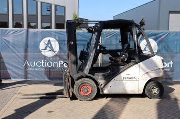Veiling: Heftruck Linde H30D Diesel 3000kg 4.65m 2006, Ophalen