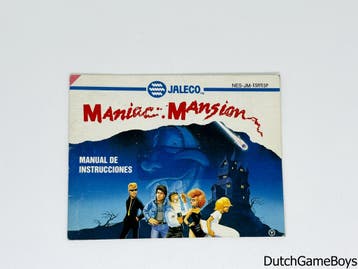 Nintendo NES - Maniac Mansion - ESP - Manual, Verzenden, Gebruikt