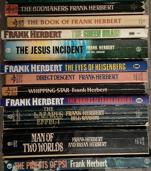 Frank Herbert - Roger Zelazny - Orson Scott Card - John, Antiek en Kunst, Antiek | Boeken en Manuscripten