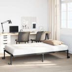 vidaXL Bedframe zonder matras opvouwbaar 80x200 cm staal, Verzenden, Nieuw