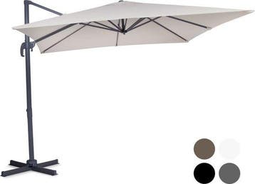 2dekans | VONROC Zweefparasol Pisogne – Kantelbaar & 360°, Ophalen of Verzenden, Nieuw
