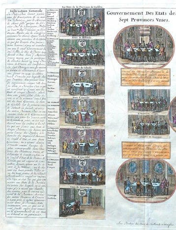Europa - Nederland; H. A. Chatelain - Gouvernement des Etats, Livres
