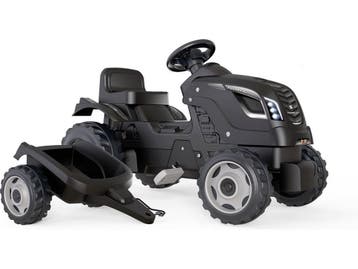 Smoby Farmer XL - Traptractor - Aanhanger - Zwart, Verzenden