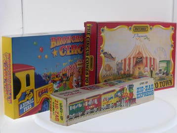 Vintage Circus speelgoedset – Matchbox Circus Collection,., Ophalen of Verzenden