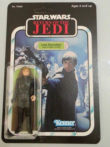 Kenner - Action figure Star Wars 1983 Luke Jedi Original, Nieuw