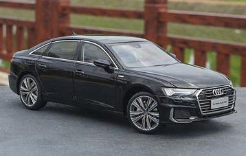 Paudi 1:18 - Voiture miniature - Audi A6L - 2019 - Zwart -, Nieuw