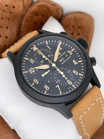 Steinhart - Nav B Chronograph II Black DLC Automatic -, Bijoux, Sacs & Beauté