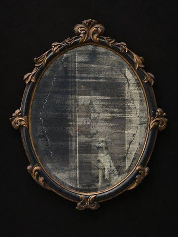 Wandspiegel - Hout, Glas