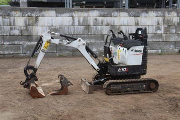 Veiling: Minigraver Bobcat E10Z Diesel 7.5kW 2022, Ophalen