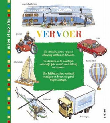 Vervoer / Kijk om je heen! 9789044709209 Emmanuel Cerisier, Boeken, Verzenden, Zo goed als nieuw, Emmanuel Cerisier