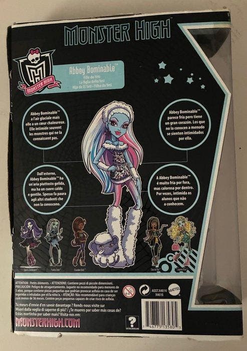 Mattel - Pop Abbey Bominable - 2010-2020 - Indonesië, Antiek en Kunst, Antiek | Speelgoed