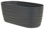 Bloemenbak Bloemenpot Sahara Petit Antraciet 27 cm, Huis en Inrichting, Nieuw
