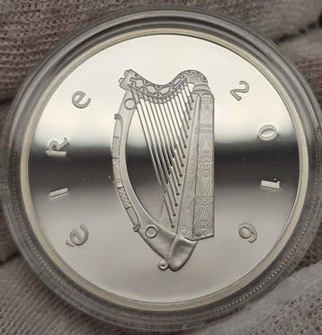 Irlande. 15 Euro 2016 Proclamation of Irish Republic Proof