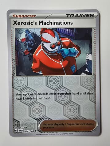 XEROSICS MACHINATIONS (SHROUDED FABLE 064/064) (REVERSE