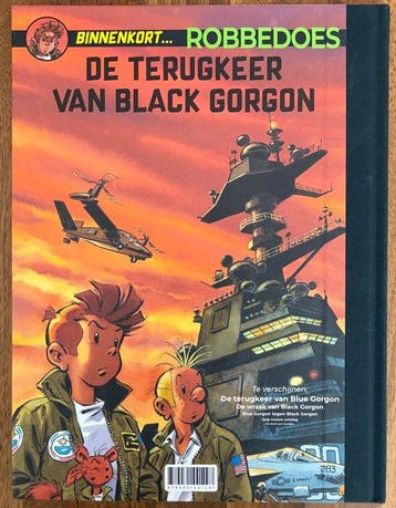 Robbedoes en Kwabbernoot - Robbedoes en Blue Gorgon - Luxe, Boeken, Stripverhalen, Nieuw