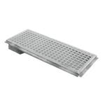 Sterfput | RVS | Geurbestrijding | 900x300x130(h)mm Diamond, Verzenden