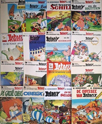Astérix in de range 1 t/m 39 - 30 Albums - Première, Livres