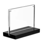 Menuhouder | VISTA HORIZON | Kunststof | Zwart | A6-Formaat, Verzenden, Nieuw in verpakking