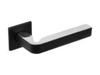 Veiling - 5x Intersteel deurkruk op vierkant rozet Moors No., Doe-het-zelf en Bouw, Hang- en Sluitwerk, Nieuw