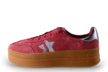 Skechers Sneakers in maat 39 Rood, Kleding | Dames, Skechers, Verzenden, Zo goed als nieuw, Sneakers