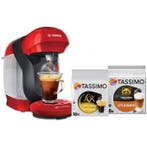 Tassimo Koffiezetapparaat Rood | Retour Deal | 34% Korting!, Verzenden, Koffiepads en cups, Afneembaar waterreservoir, Koffiemachine