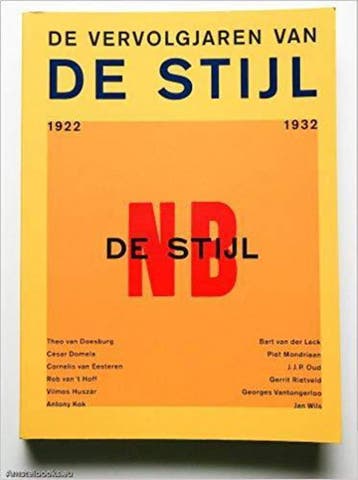De vervolgjaren van De Stijl 1922-1932 9789025407124, Verzenden, Manfred Bock
