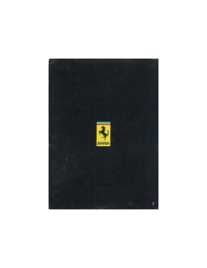 1984 FERRARI 288 GTO PERSMAP FRANS 305/84 & ZINCROX BROCHU.., Livres, Autos | Brochures & Magazines, Enlèvement ou Envoi