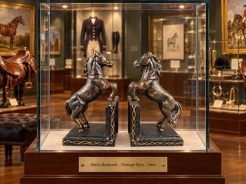 Boekensteunen (2) - *** Boeksteunen die paarden rechtop
