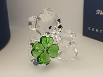 Swarovski - Beeldje - Sehr rarer Kris Bär viel Glück 5063321